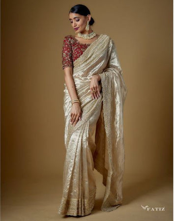 Tissue Saree