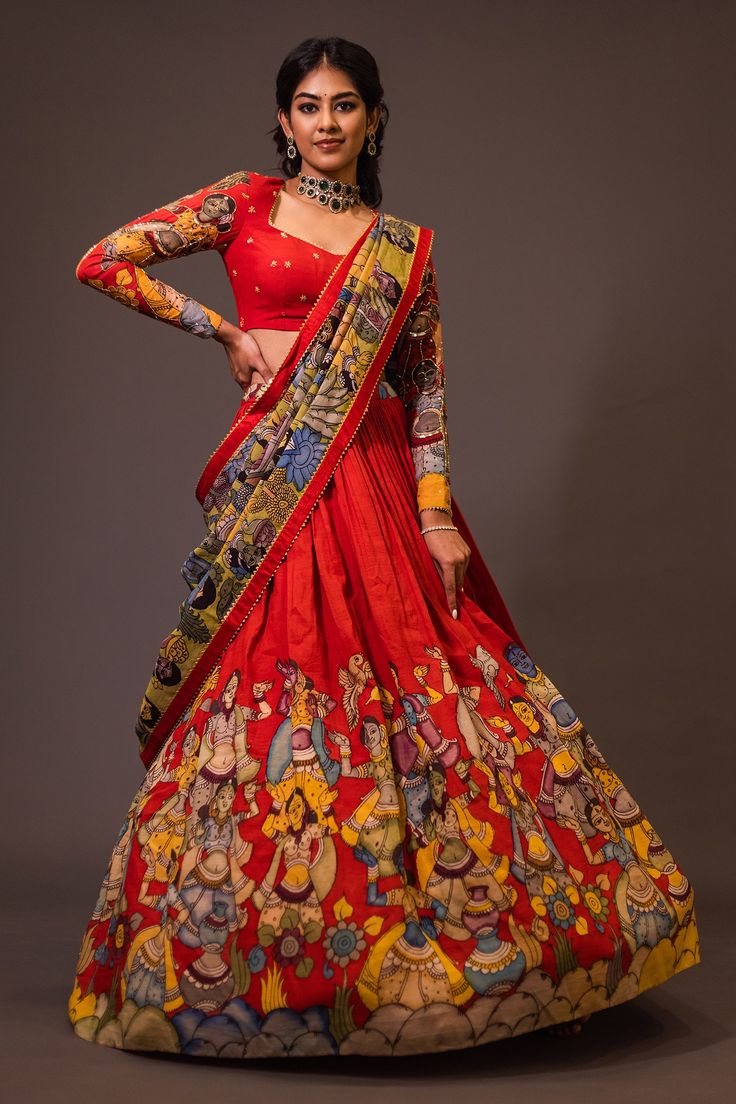 Digital Lehenga