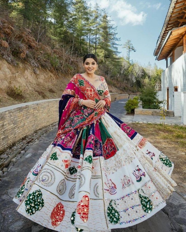 Mirror Work Lehenga